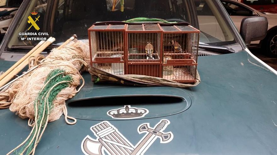 Sorprenden a un cazador furtivo en Águilas