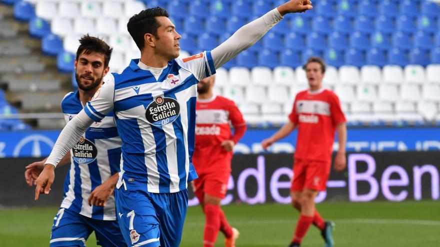 El Dépor se impone al Marino (1-0) en Riazor