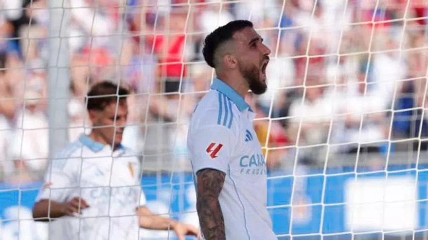 Vaselina y para adentro: Roberto Gonzlalez le concedió el empate al Zaragoza