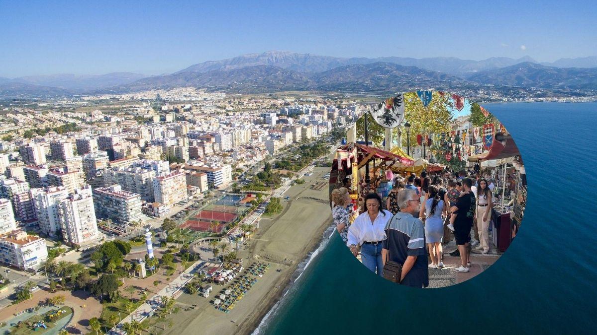 La ciudad costera de Málaga que celebra este mes un gran mercado medieval con artesanía, comida y espectáculos: estará en pleno paseo marítimo