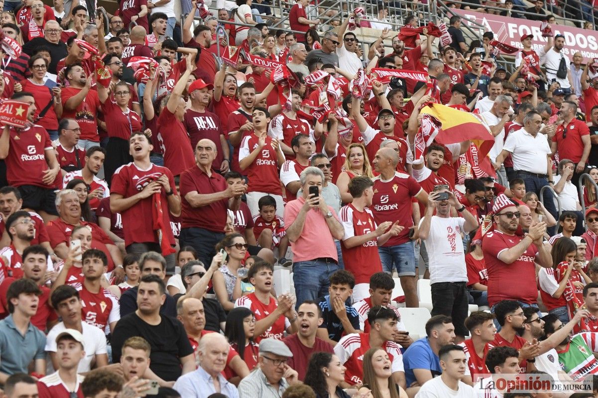Así fue el encuentro del play off del Real Murcia y el Nástic en la lucha por el ascenso