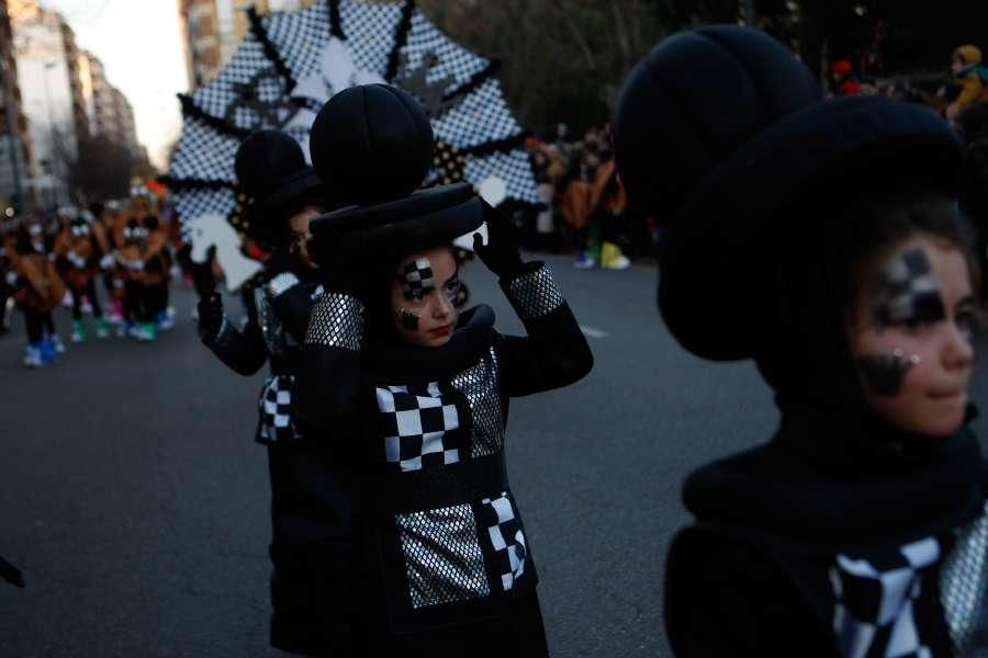 Carnaval Zamora 2017: Desfile de domingo en Zamora