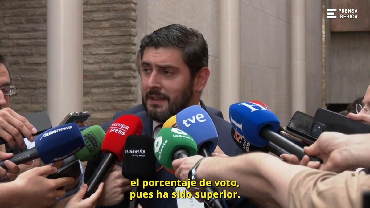 PP y Vox alcanzan un acuerdo para formar el nuevo Gobierno de Aragón