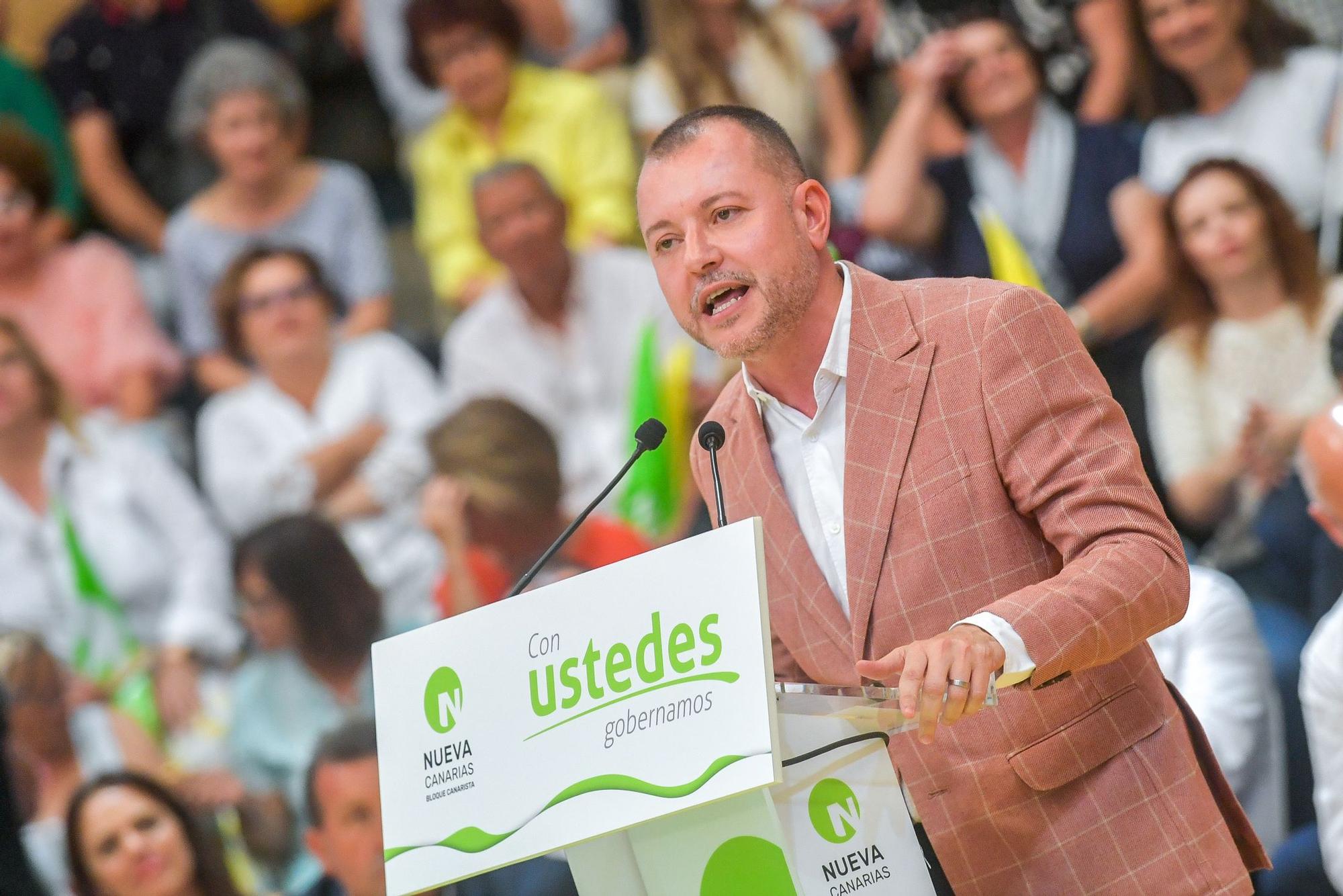 Presentación de candidaturas de Nuevas Canarias a las elecciones del 28M