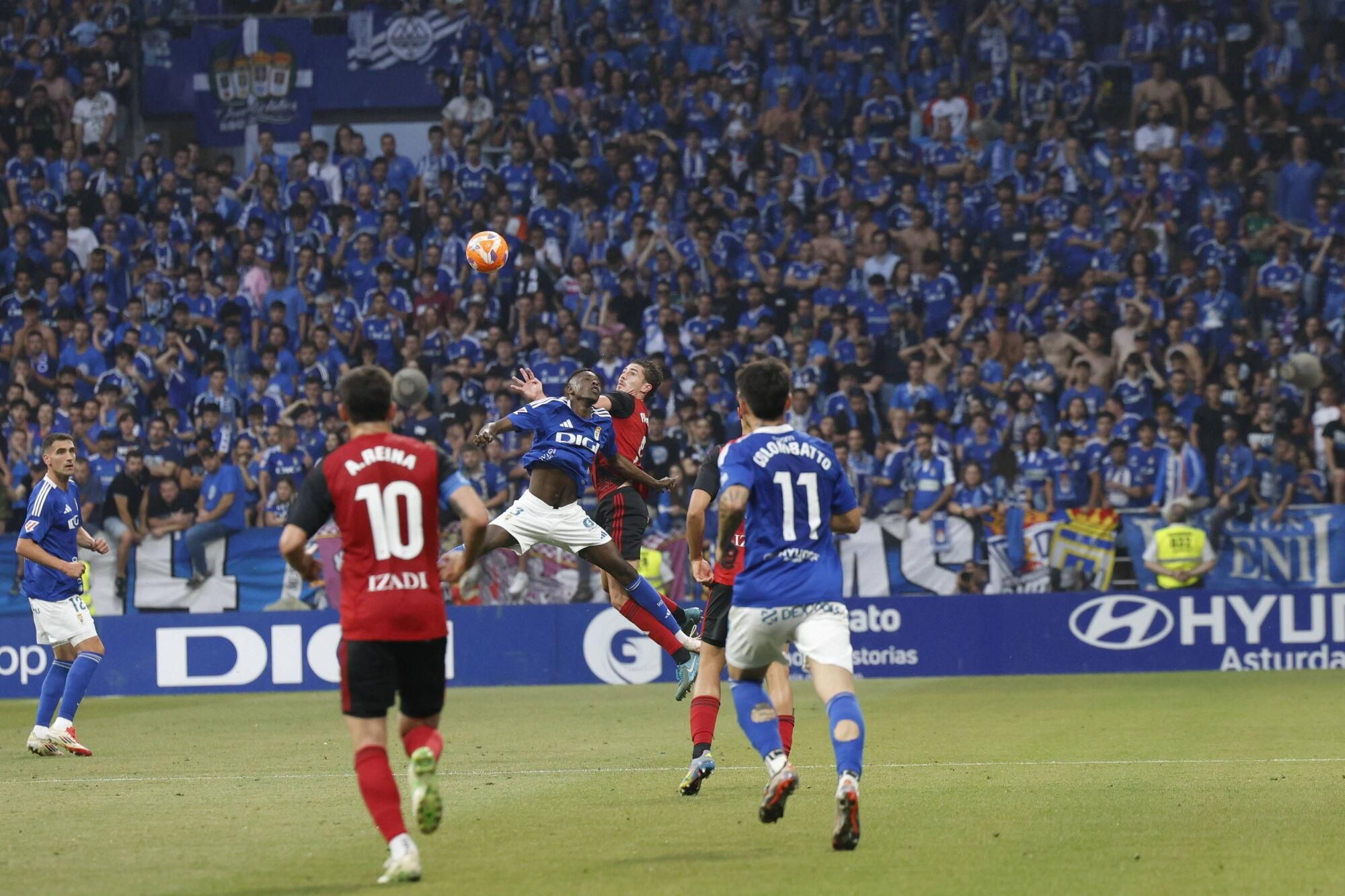 Así se vivió en el Carlos Tartiere la final del play-off entre el Real Oviedo y el Mirandés