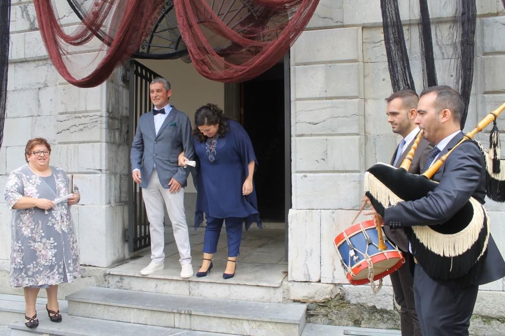 Boda en Cudillero de Estefanía Torres, eurodiputada de Podemos