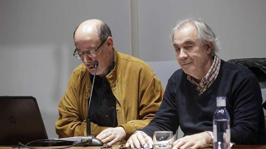 Javier González Santos y Manuel Herrero Montoto.