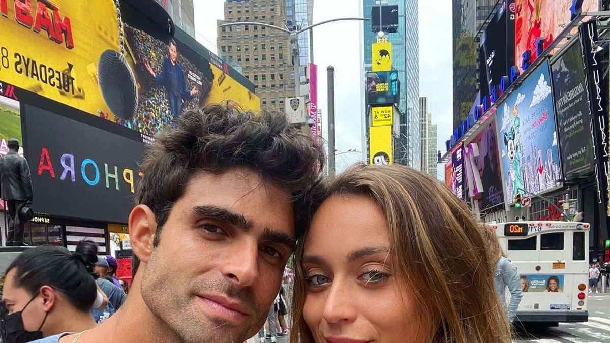 Juan Betancourt y Paula Badosa en Nueva York