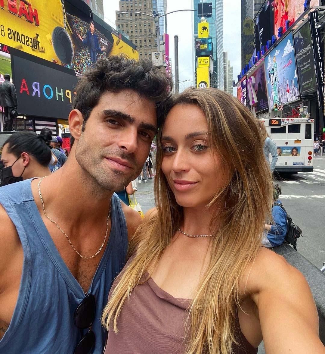 Juan Betancourt y Paula Badosa en Nueva York