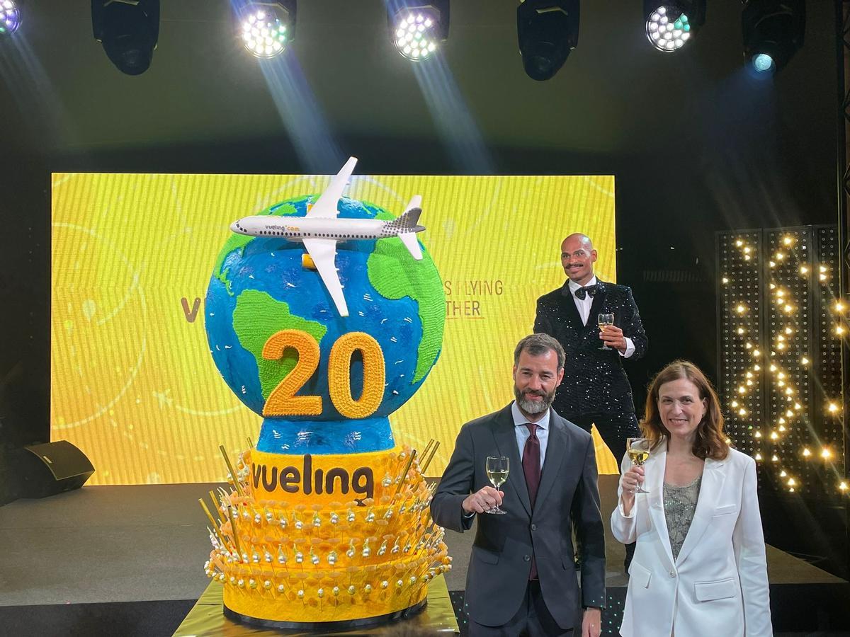 Fiesta del 20 aniversario de Vueling en el Tibidabo