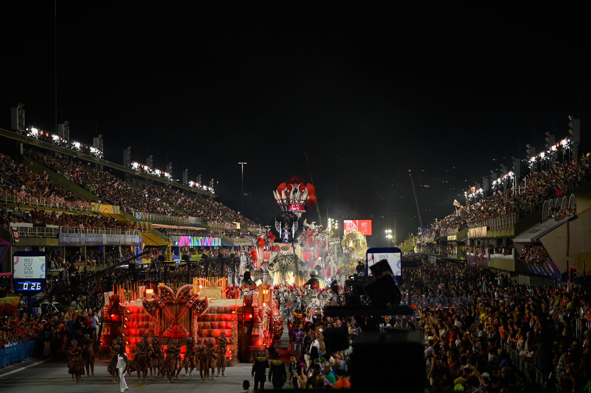 Rio de Janeiro celebra su Carnaval fuera de temporada