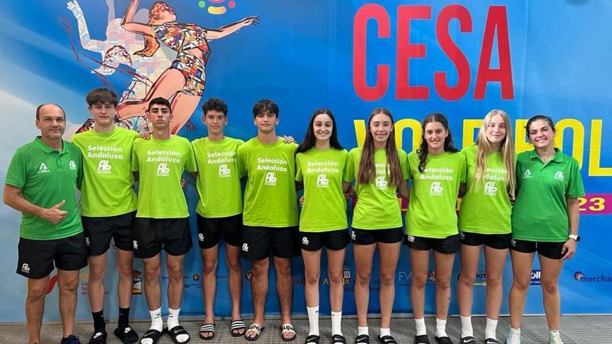 Marvulli y Pérez lideran a los ocho cordobeses medallistas en el Campeonato de España de voleibol