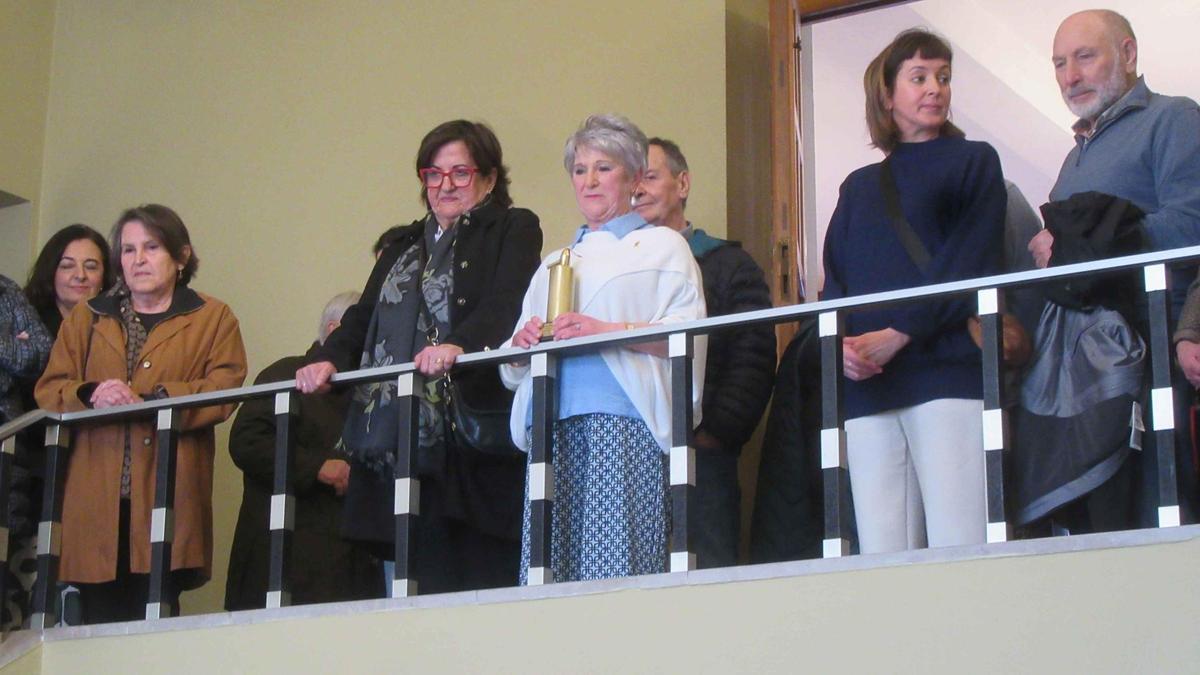 Cangas de Onís se vuelca con la repostera Rosa María Díaz, premio "Sifón de Oro"