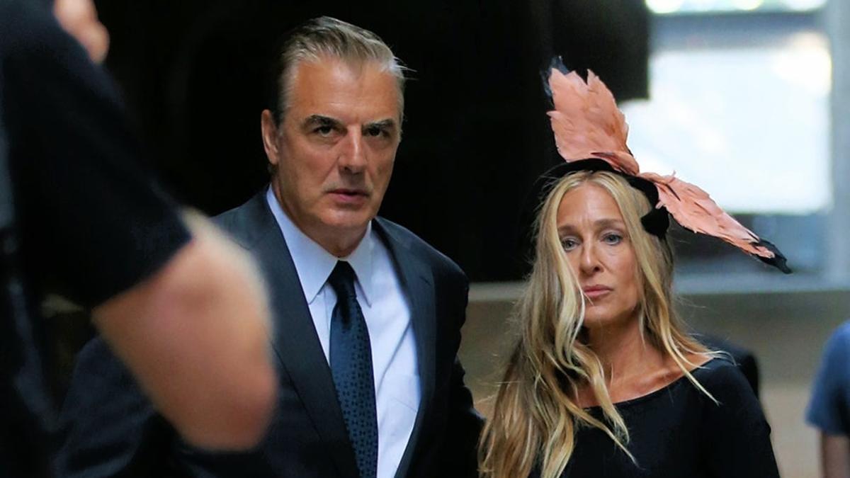 Chris Noth y Sarah Jessica Parker