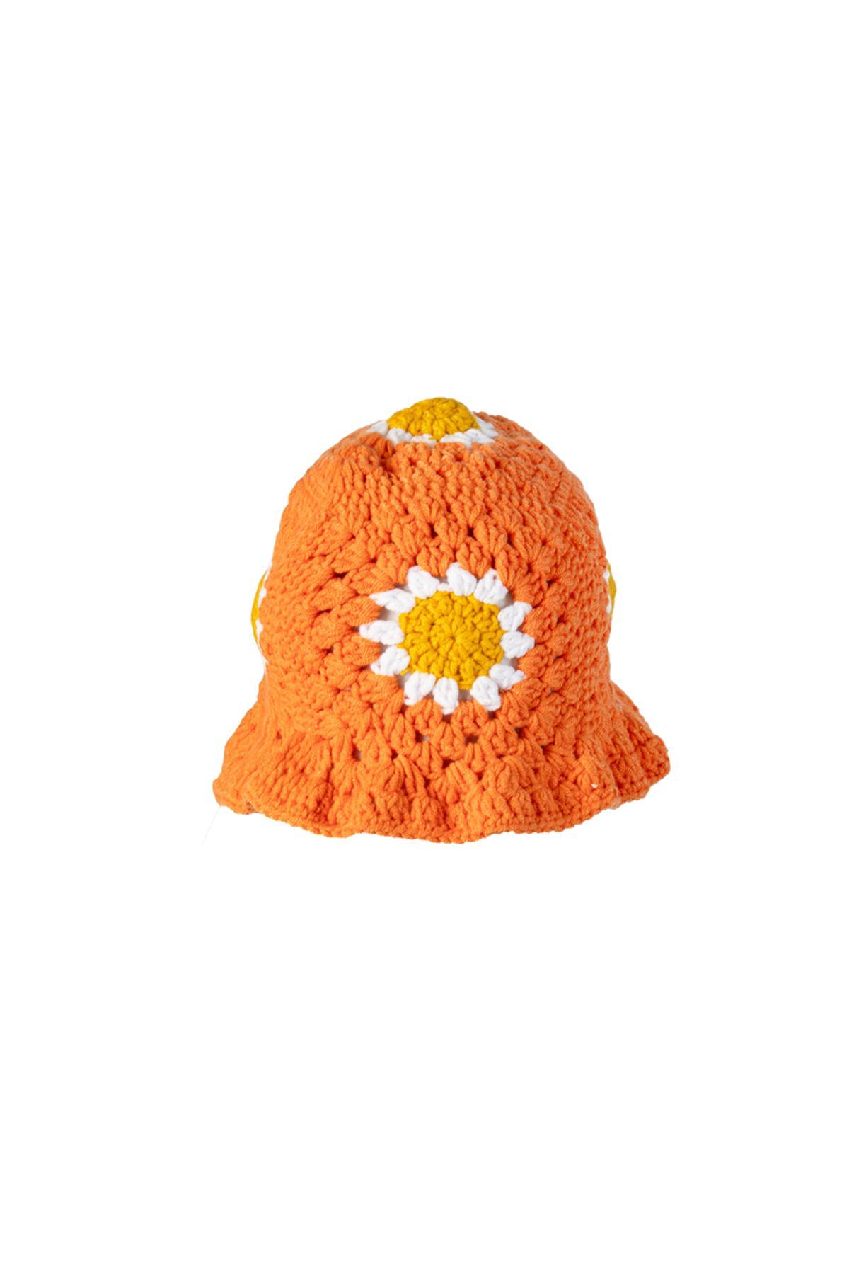Gorro crochet estilo tropical SHEIN.