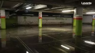 Xàtiva volverá a actuar en el parking de la Bassa tras varios días con acceso limitado por la entrada de agua