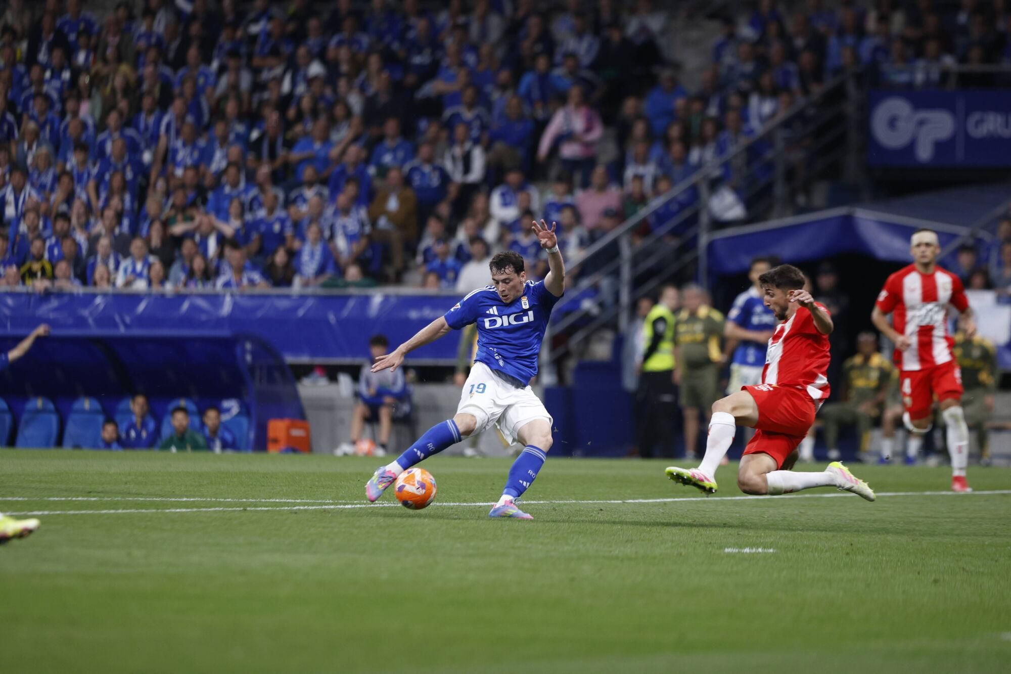 Oviedo. Partido Real Oviedo - Almería.