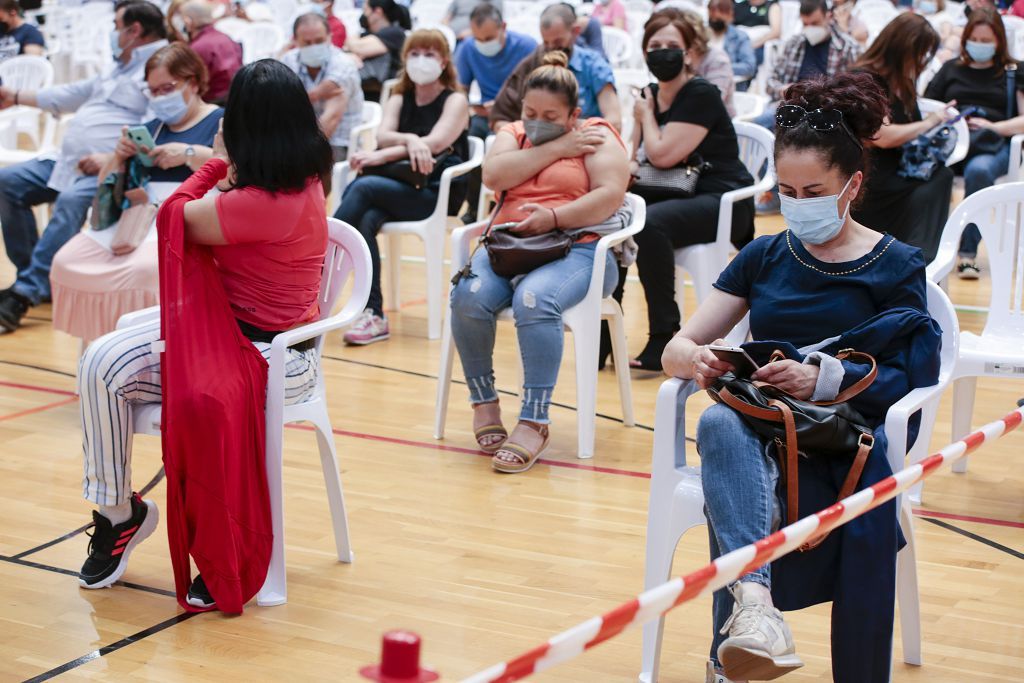 Vacunación del grupo de edad 40-49 en Lorca
