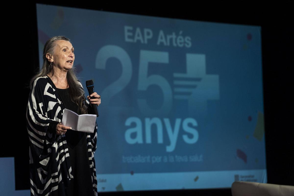 L'actriu artesenca Mont plans ha amenitzat la cerimònia