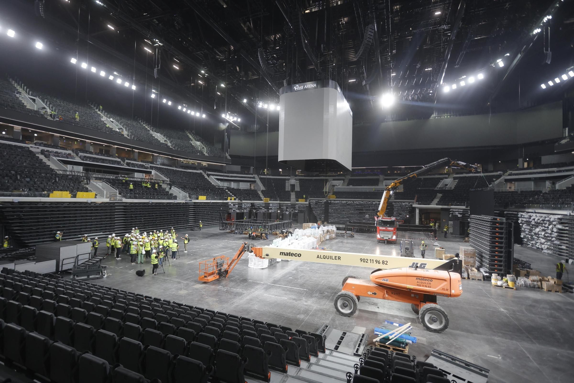 Obras del Roig Arena: Presentación del proyecto de innovación tecnológica