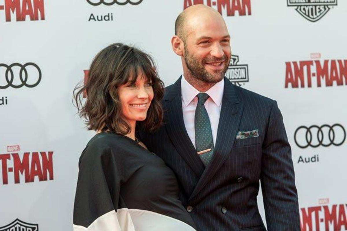 Evangeline Lilly y Corey Stoll en la première de 'Ant-Man' en Los Ángeles