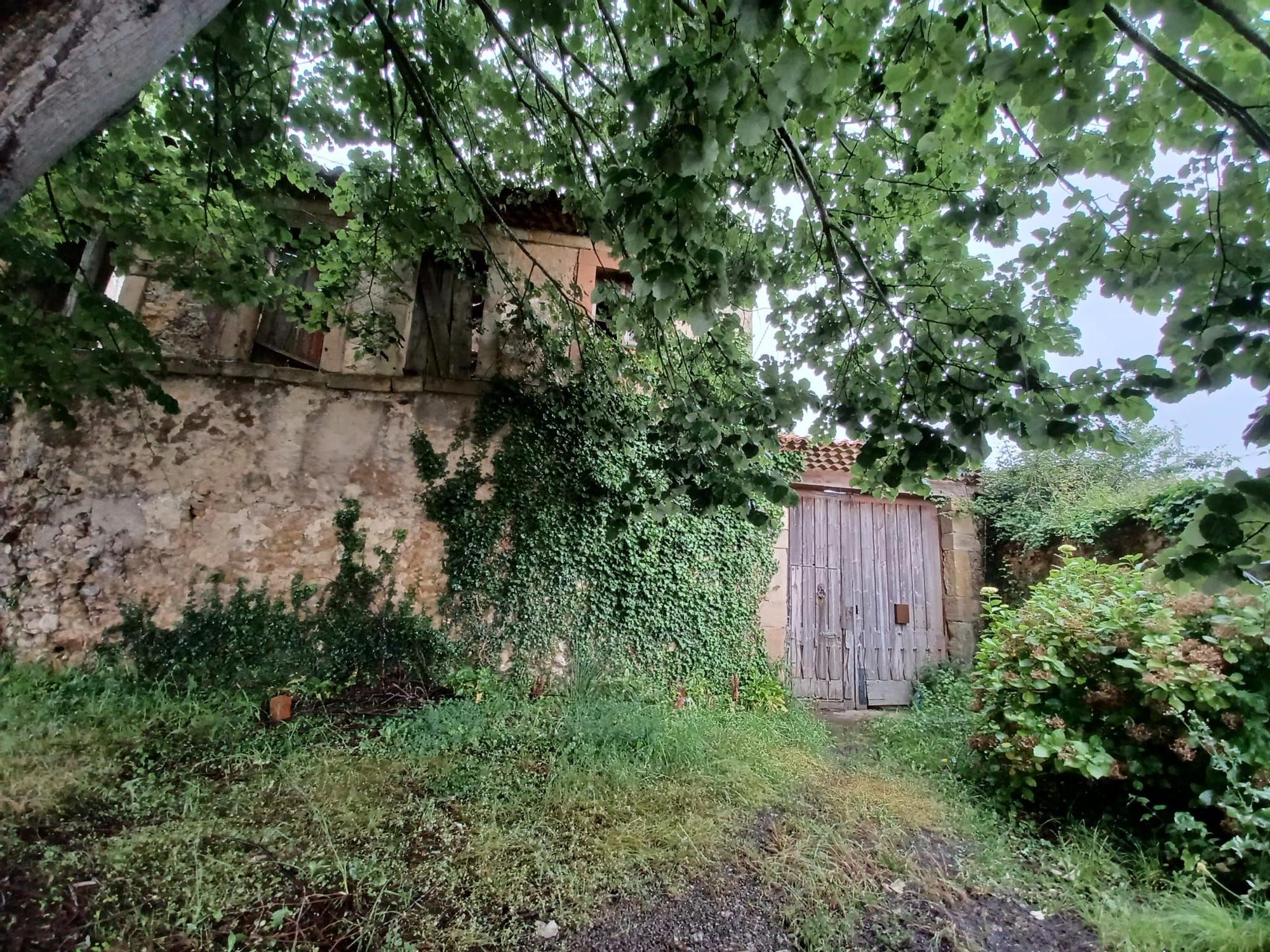 La casona de los Rodríguez de Pruvia en Llanera, el tesoro del siglo XVII oculto entre la maleza