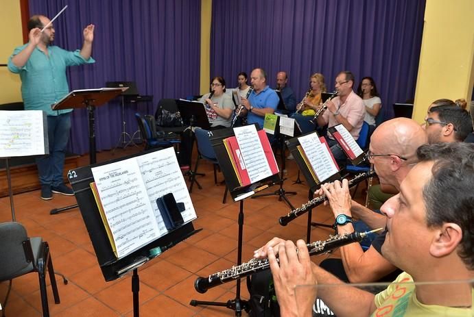 BANDA MUNICIPAL ENSAYO HOMENAJE FALLECIDO