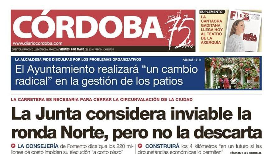 La portada de CÓRDOBA