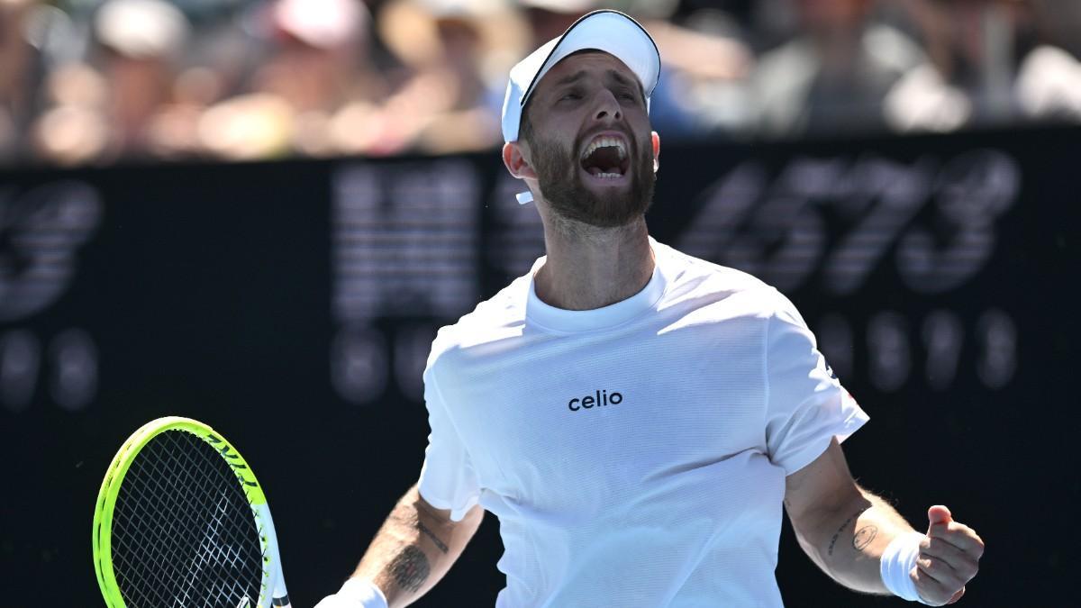 Corentin Moutet, próximo rival de Alcaraz