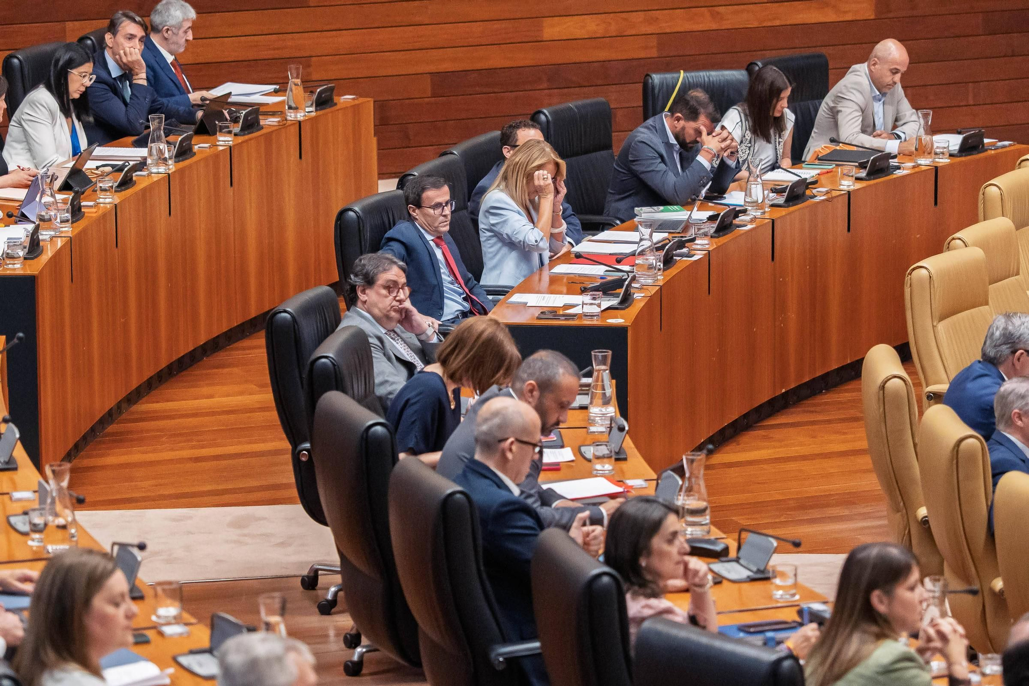 Fotogalería | Las imágenes del pleno en la Asamblea de Extremadura