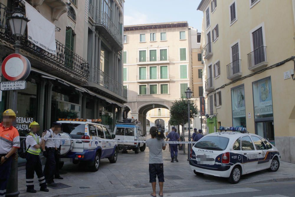 La última bomba de ETA estalló en la Plaza Mayor de Palma