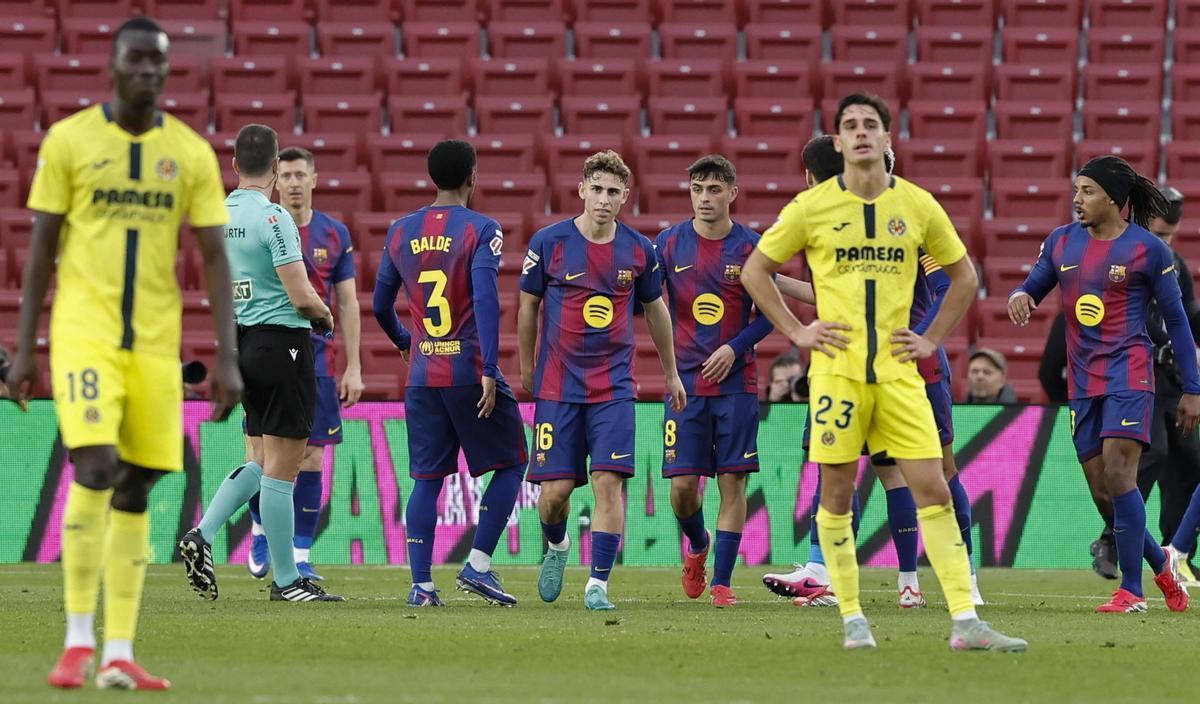 El Villarreal fue goleado 4-1 por el Barcelona en el Camp Nou en LaLiga.