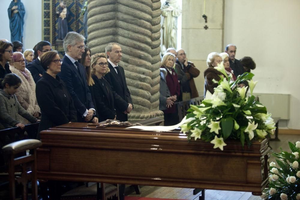 Funeral por Claudio Fernández Junquera en San Julián de Somió