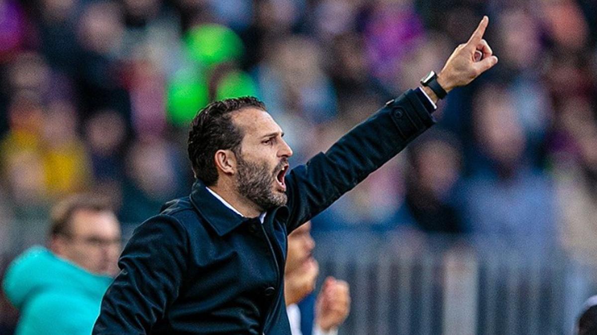 Rubén Baraja, señalando al cielo.