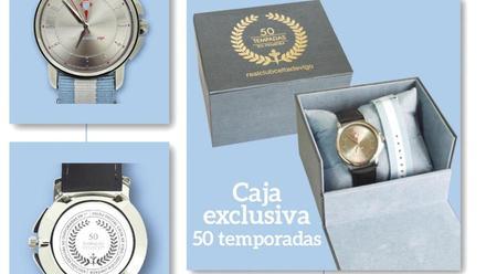 La hora del Celta: FARO entrega un reloj conmemorativo de las 50 temporadas  en Primera División - Faro de Vigo