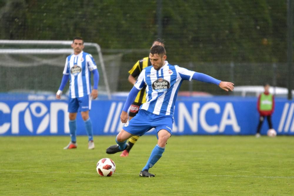 El Fabril le gana 2-1 al Rápido en Abegondo