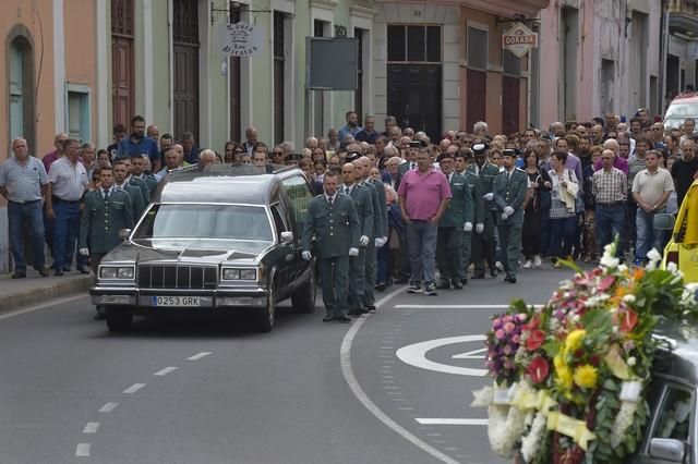 Honras fúnebres al guardia civil Ulises García