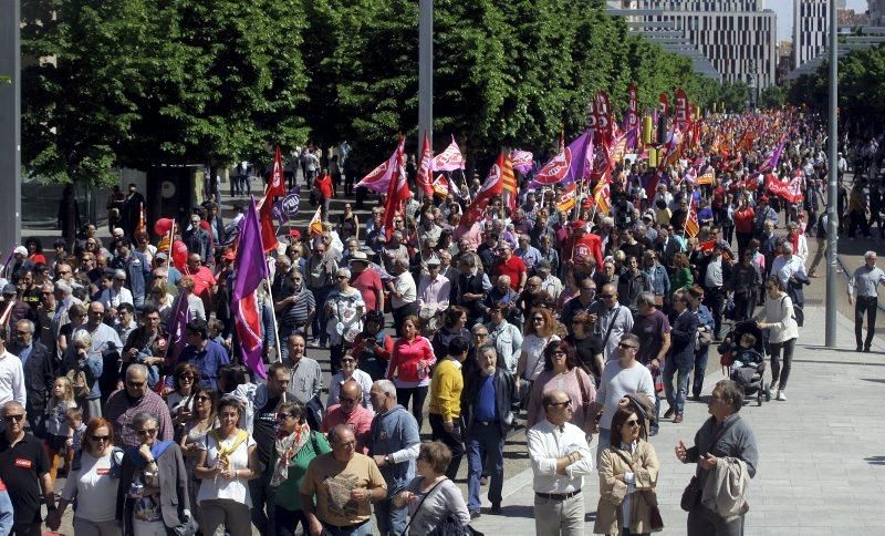 Zaragoza celebra el Día Internacional de los Trabajadores