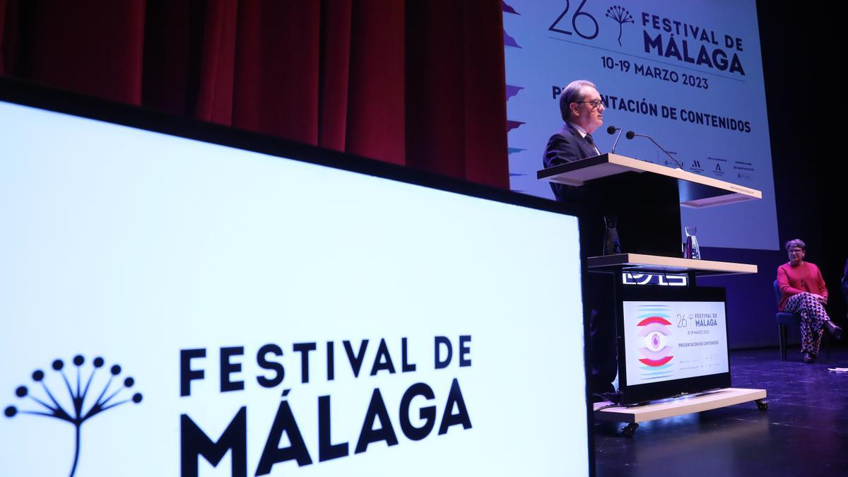 Presentación de la 26º edición del Festival de Málaga