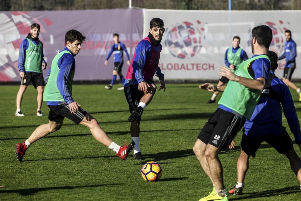 Entrenamiento del Real Oviedo