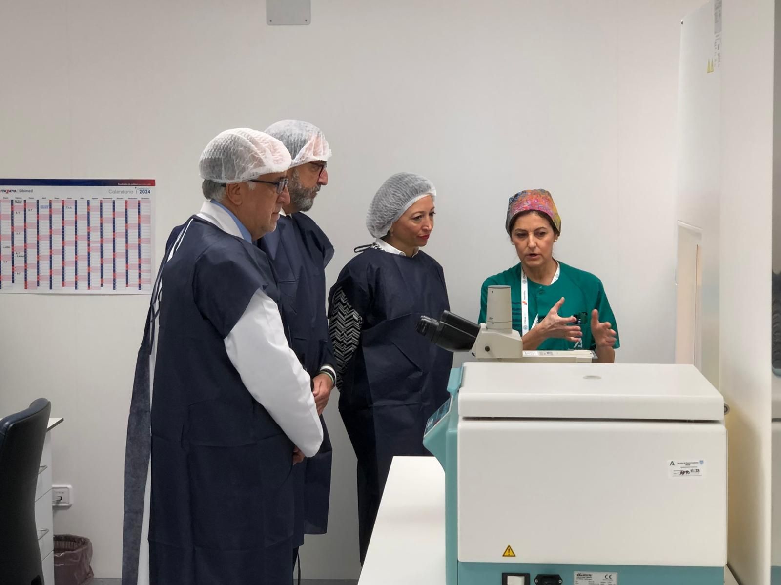 Renovación del laboratorio de reproducción asistida del Hospital Materno de Málaga.