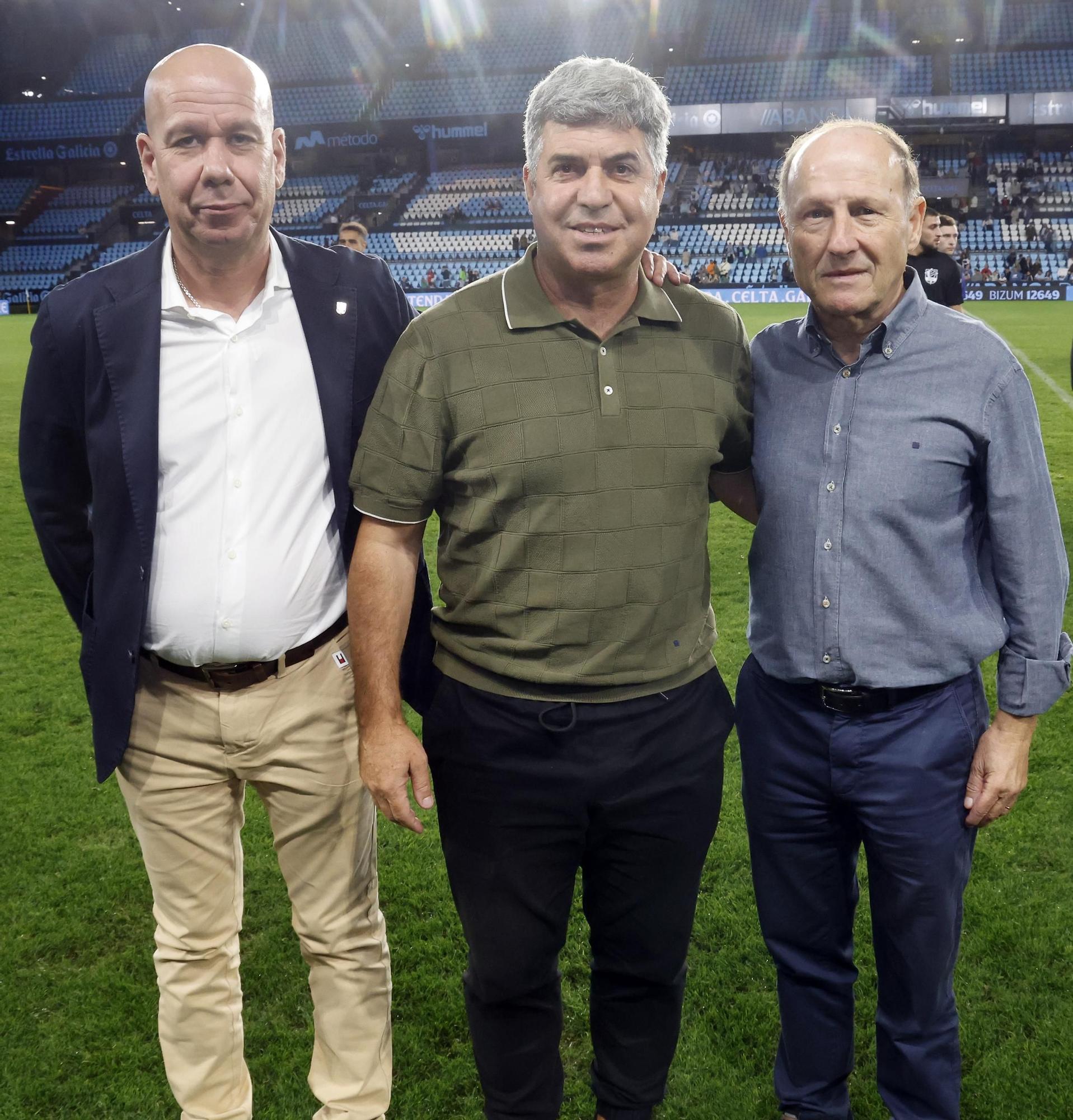 'Xuntos contra o lume': Celta - Selección de Ourense, en imágenes
