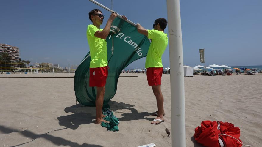 Vuelven las banderas verdes en las playas de El Campello
