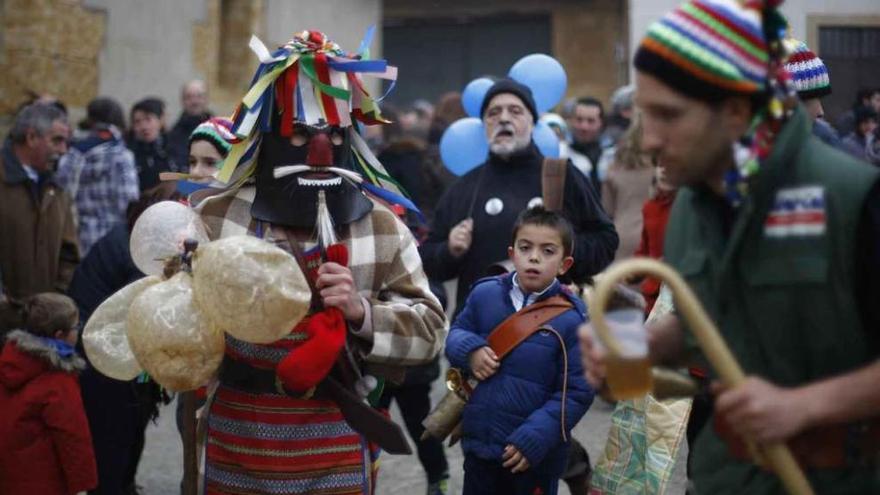 Celebración del Zangarrón de Sanzoles.