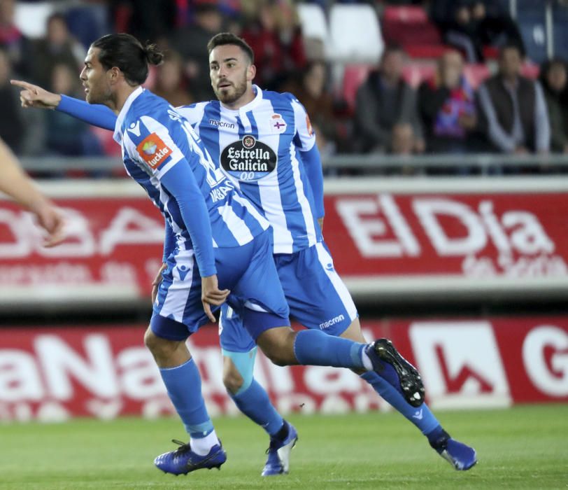 El Dépor le gana 1-2 al Numancia