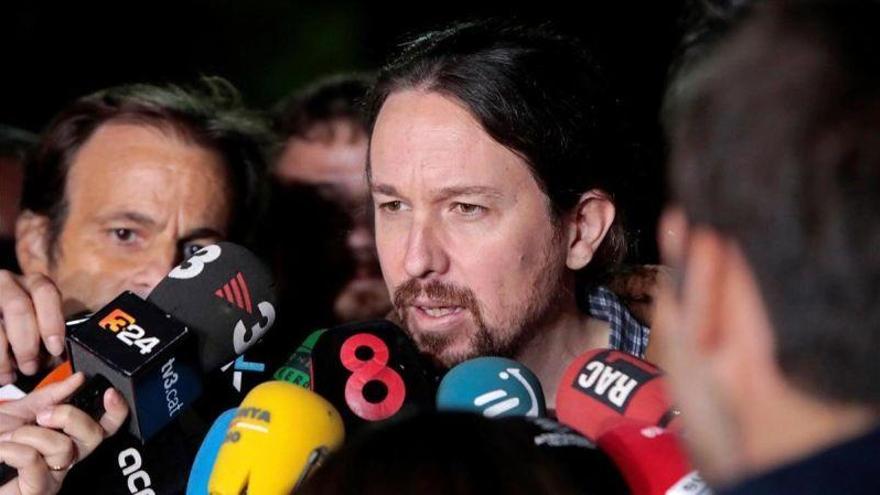 Iglesias: &quot;Es una vergüenza, los de &#039;La Manada&#039; fueron condenados a 9 años y a Junqueras le piden 25&quot;