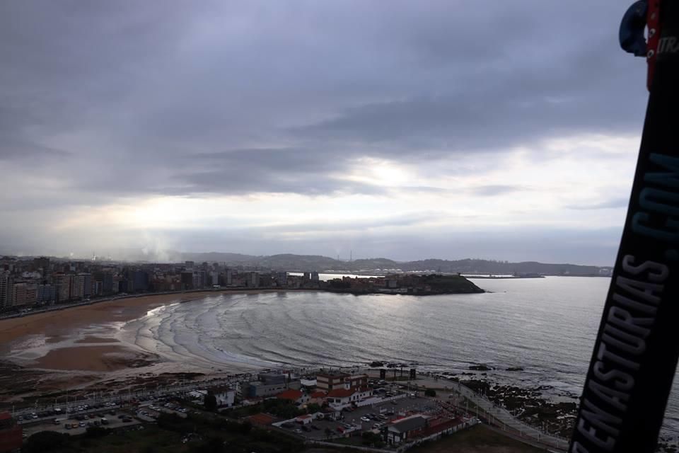 Gijon desde el aire