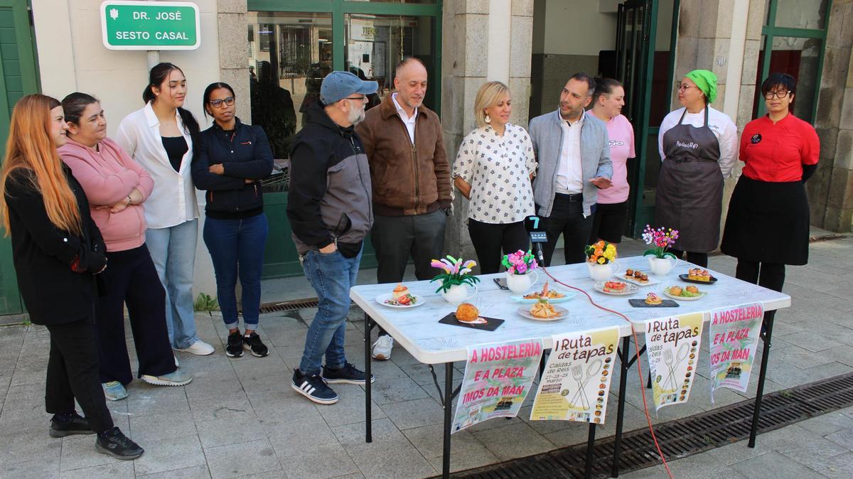 Asistentes a la presentación de ayer.