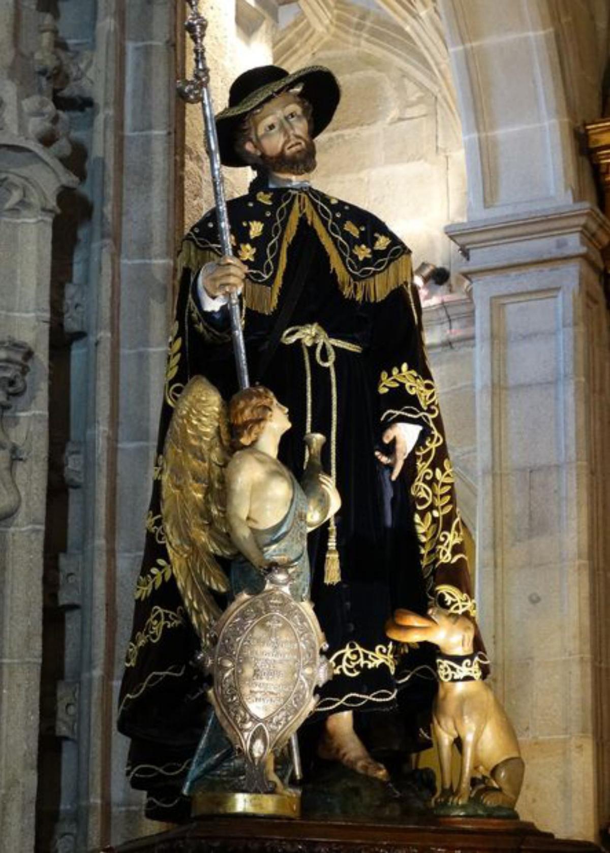 Imagen de San Roque en la ciudad de Pontevedra.   | // FDV
