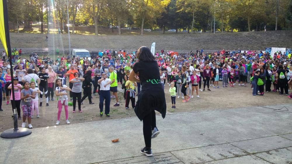 Alrededor de 3.000 personas participaron en la mañana del domingo en la marcha solidaria de 9 kilómetros de Aspanaex.